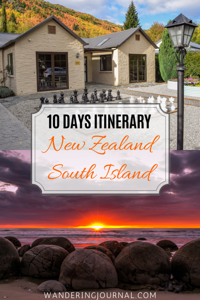 10 Days Itinerary New Zealand South Island