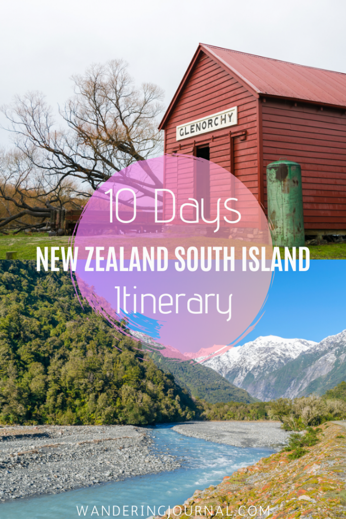10 Days New Zealand South Island Itinerary