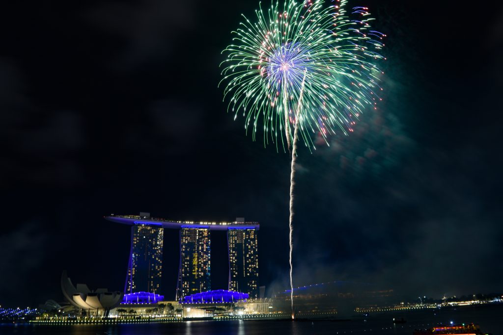 Jubilee Bridge Countdown Fireworks 6